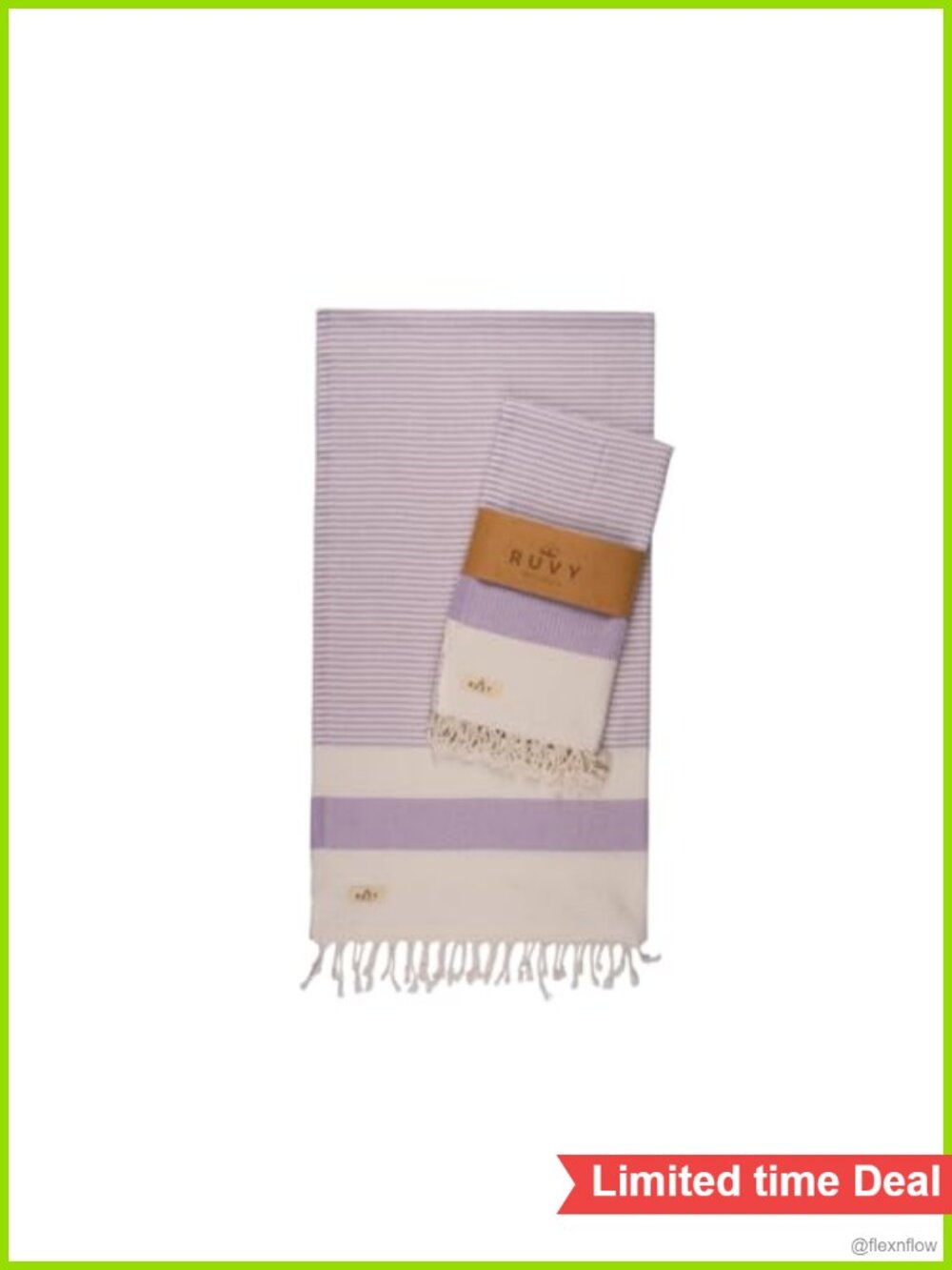 2 Pack Turkish Cotton Beach Towels Oversized Quick Dry 40x72 Travel Yoga Pool